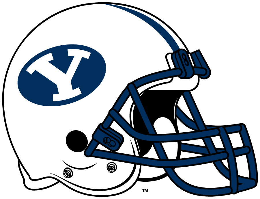 Brigham Young Cougars 2010-2014 Helmet Logo t shirts iron on transfers